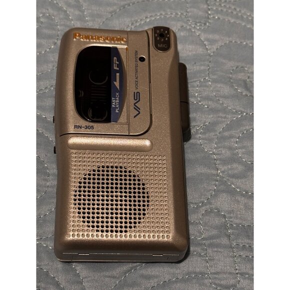 Panasonic RN-305 Voice Activated Cassette Recorder Silver - Picture 5 of 10